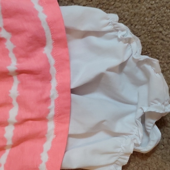 Carter's Infant Girl's Summer Romper & Sleeveless 2pc Set Size 6M - Picture 7 of 12